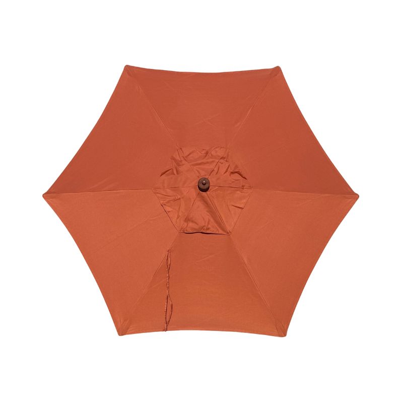 Terracotta Acrylic Fade Resistant Patio Umbrella canopy replacement