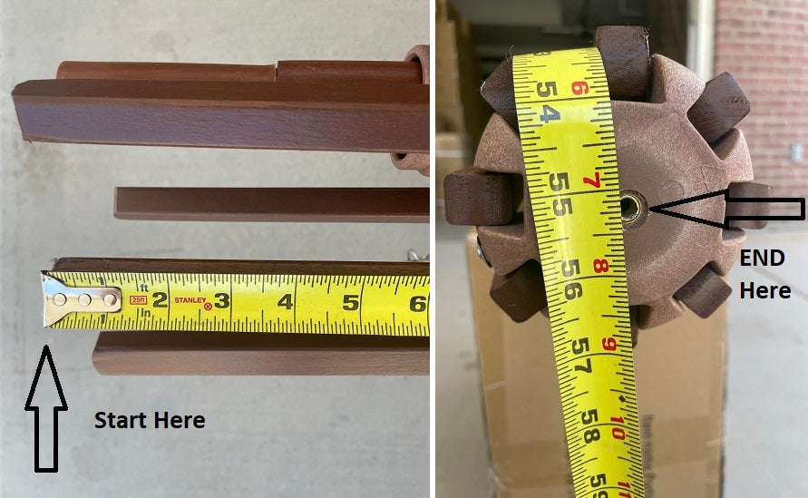 Measuring your patio umbrella frame for a replacement canopy