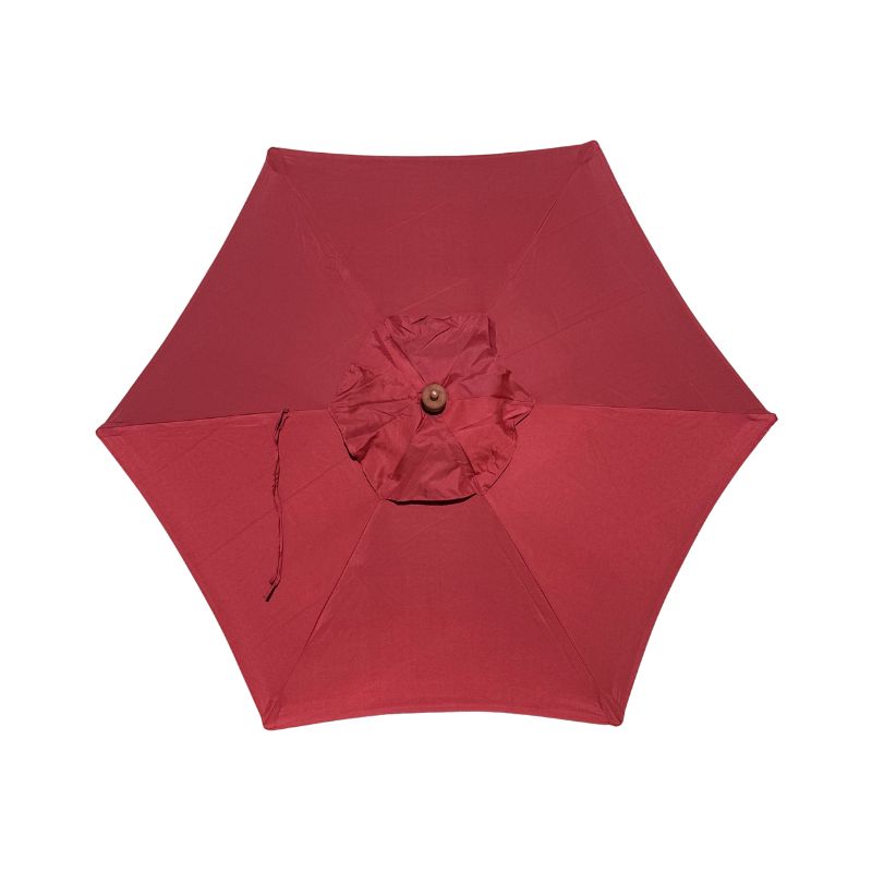 Burgundy Acrylic Fade Resistant Patio Umbrella canopy replacement