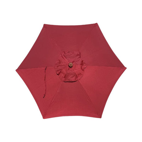 Burgundy Acrylic Fade Resistant Patio Umbrella canopy replacement