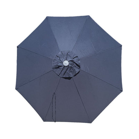 Navy Blue 8 Rib Poly Acrylic Fade Resistant Patio Umbrella canopy replacement