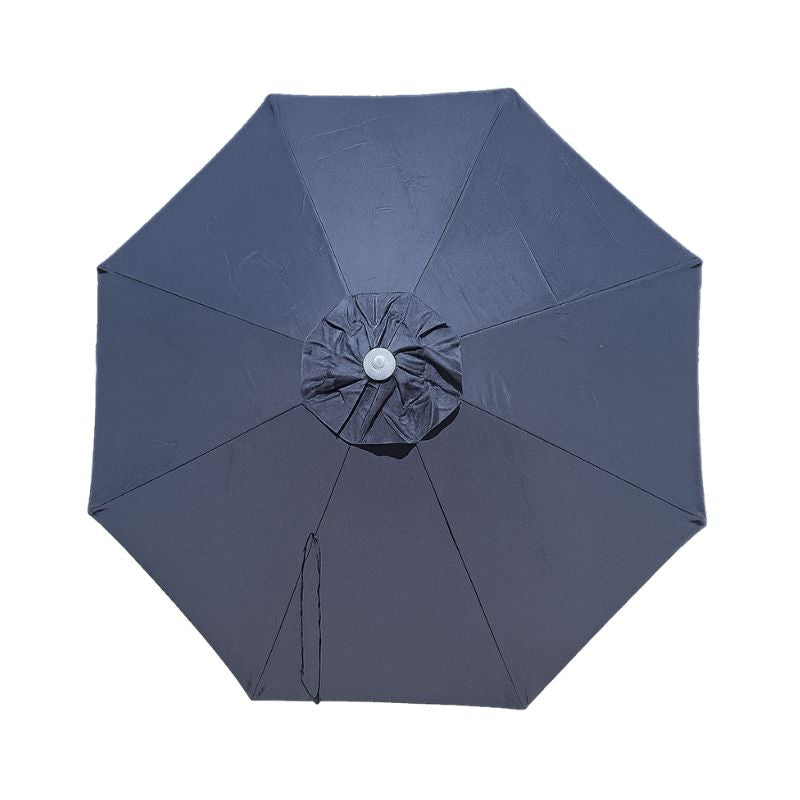 Navy Blue 8 Rib Poly Acrylic Fade Resistant Patio Umbrella canopy replacement