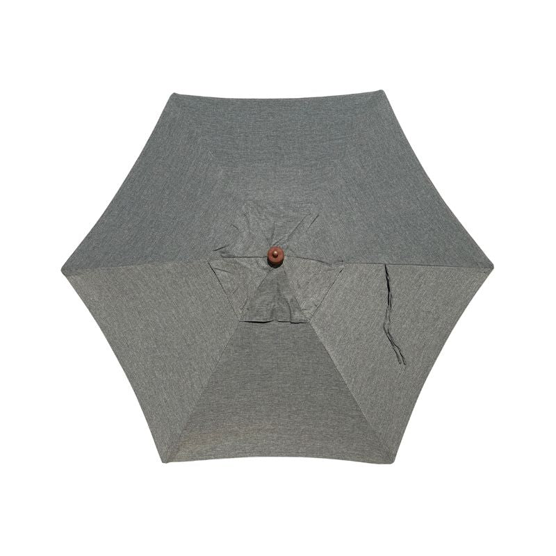 Night Snow 6 Rib Acrylic Fade Resistant Patio Umbrella canopy replacement