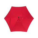 6.5 FT Fade Resistant Acrylic Replacement Canopy - 6 Ribs