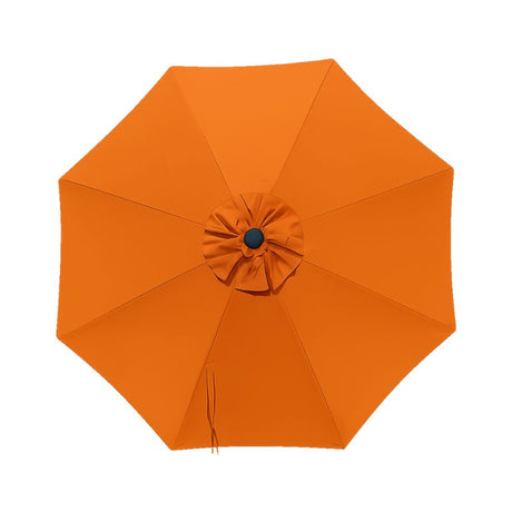 Tangerine 8 Rib Acrylic Fade Resistant Patio Umbrella canopy replacement