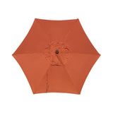 Terracotta Acrylic Fade Resistant Patio Umbrella canopy replacement