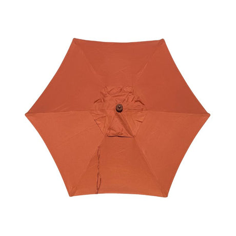 Terracotta Acrylic Fade Resistant Patio Umbrella canopy replacement