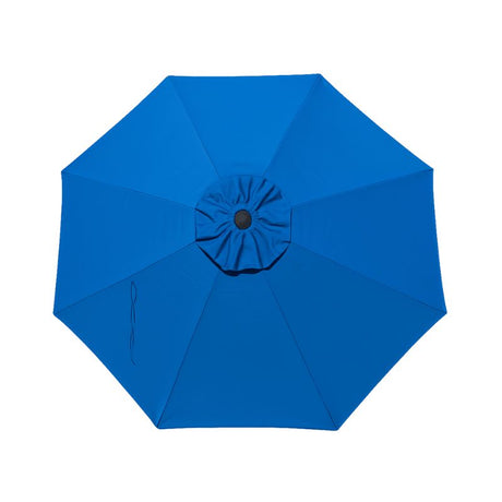 9 FT Poly Canvas Umbrella Replacement Canopy - 8 Ribs